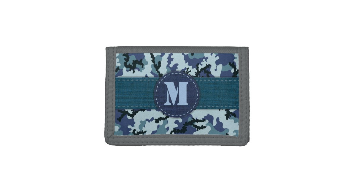 Portafoglio Uomo GEORGE Trifold Verde Mimetica - RFID E 6 Scomparti Carte