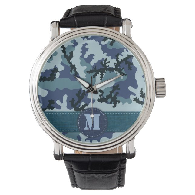 Navy camouflage watch (Front)
