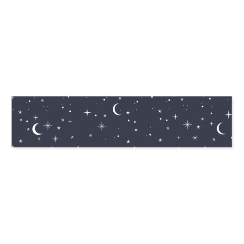 Navy Celestial  Napkin Bands