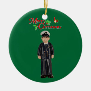 Navy Chief Christmas Ornament