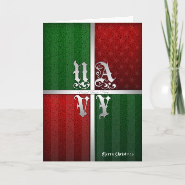 Navy Christmas Card (Front)