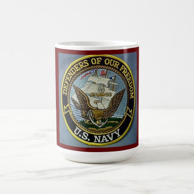 "NAVY COFFEE MUG" COFFEE MUG (Center)