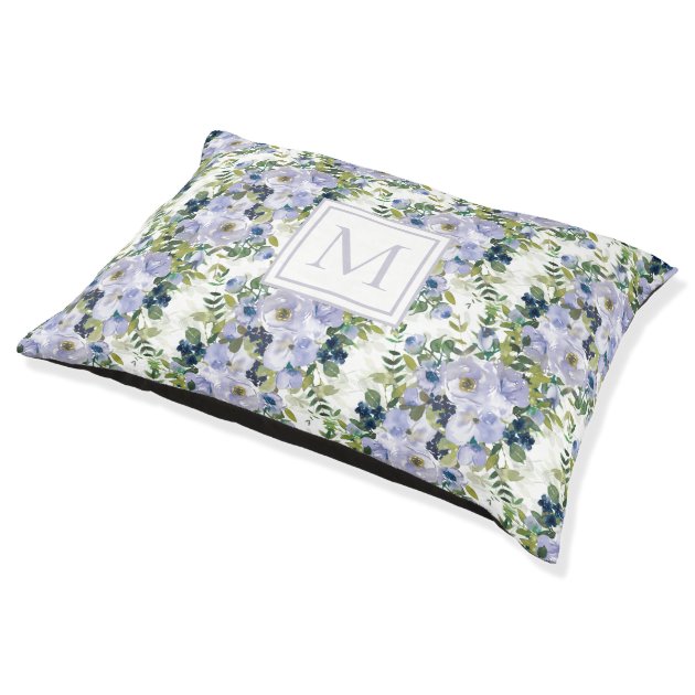 monogram pet bed
