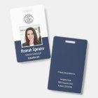 Navy | Employee Photo ID Company Security