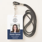 Navy | Employee Photo ID Company Security