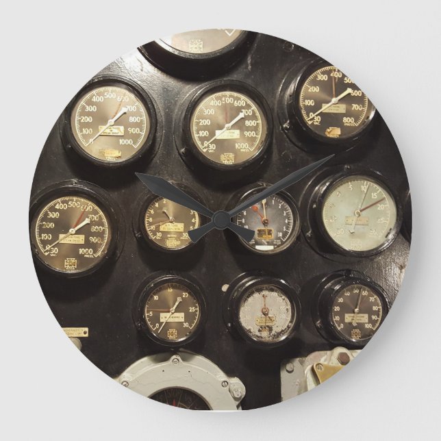Navy engine room clock (Front)