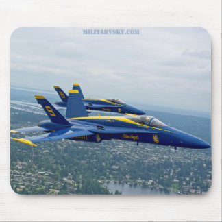 Navy Flight Demonstration Mousepad
