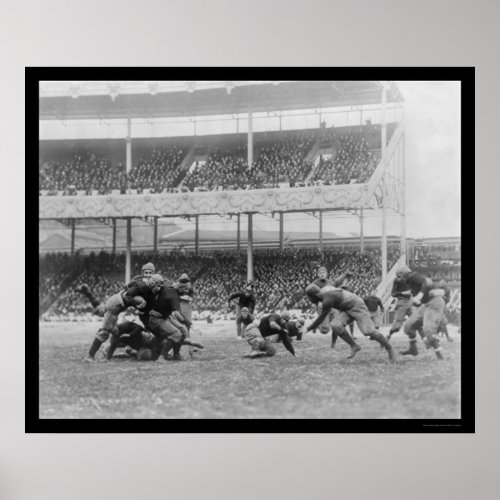 Navy Football at the Polo Grounds NY 1916 Poster