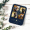 Navy Gold 4 Photos Modern Collage Wedding Script