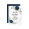 Navy Gold White Champagne Ivory Geometric Wedding