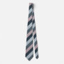 Navy Gray Pink Striped Neck Tie