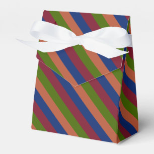 Navy Green Favor Box