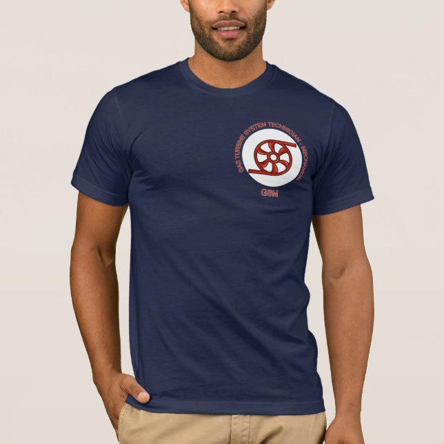 Navy GSM LM2500 Drk clr w/ 33k HP/T&B wo/ USN T-Shirt (Front)