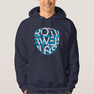 Navy Hoodie - Men - Big Shield