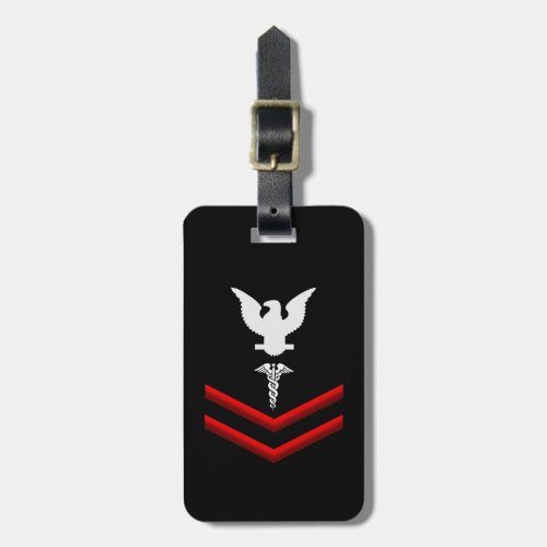 Navy Hospital Corpsman 2nd Class FMF Luggage Tag