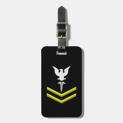 Navy Hospital Corpsman 2nd Class FMF Luggage Tag