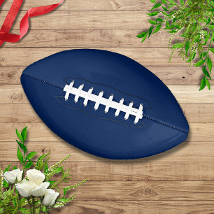 Navy Indigo Solid Color   Classic and Elegant Football