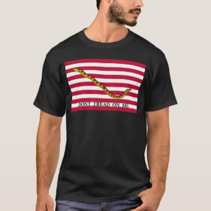 Navy Jack Flag - Dont Tread On Me T-Shirt