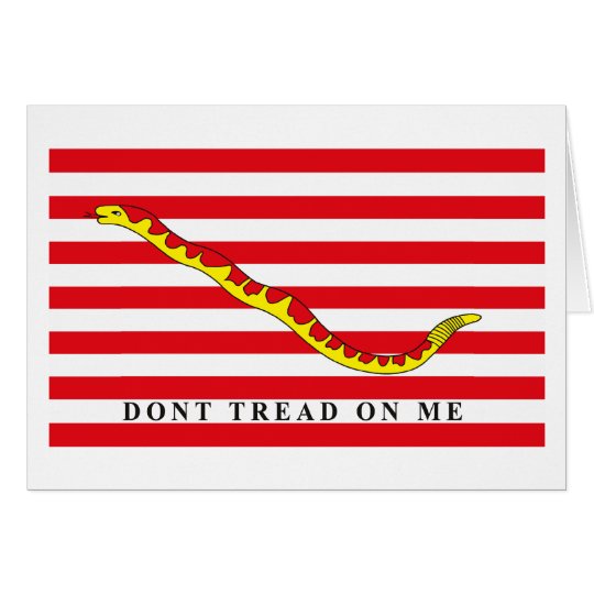 Navy Jack Flag Greeting Card