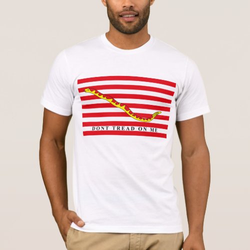 Navy Jack Flag T_shirt