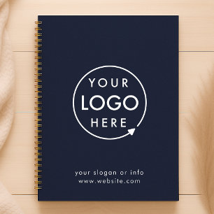 Navy Logo   Business Corporate Company Minimalist Planner