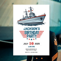 Navy Marine Army Ship Birthday