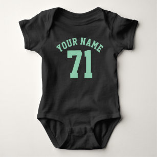 mint green baby clothes
