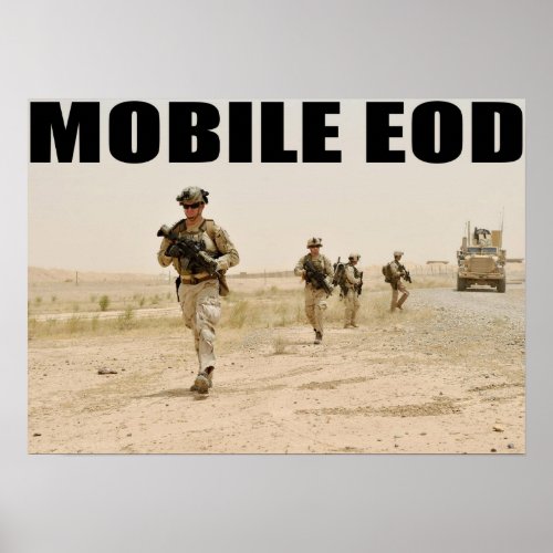 Navy Mobile EOD Poster