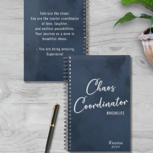 Navy Mom Life Chaos Coordinator Add Name Date Mama Planner