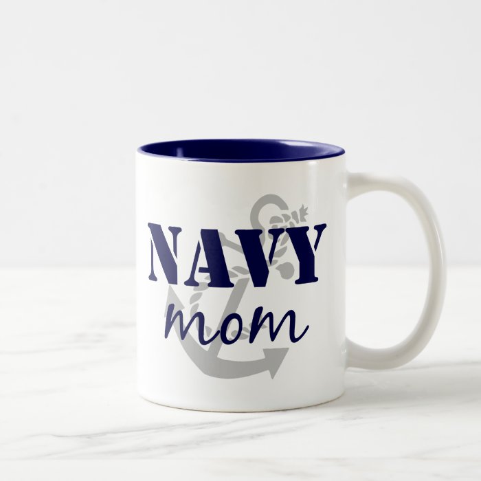 Navy Mom Mug