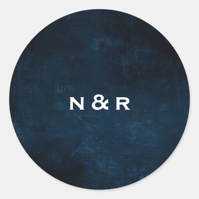 Navy name sticker (Front)