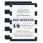 Dark Blue - Bar Mitzvah Invitation | Zazzle.com