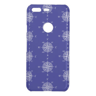 Navy Nautical Sailing Compass Uncommon Google Pixel Case