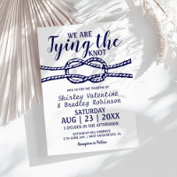 Navy Nautical Wedding | We are Tying the Knot