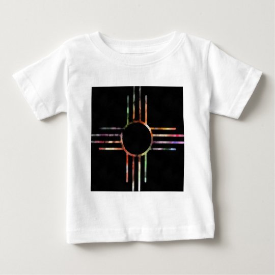 Navy New Mexico Zia Baby T-Shirt