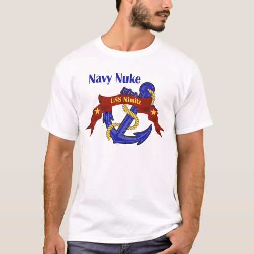 Navy Nuke  USS Nimitz T_Shirt