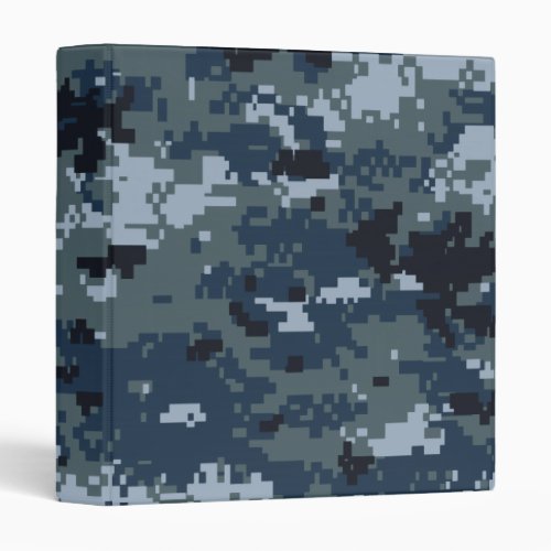 Navy NWU Camouflage 3 Ring Binder