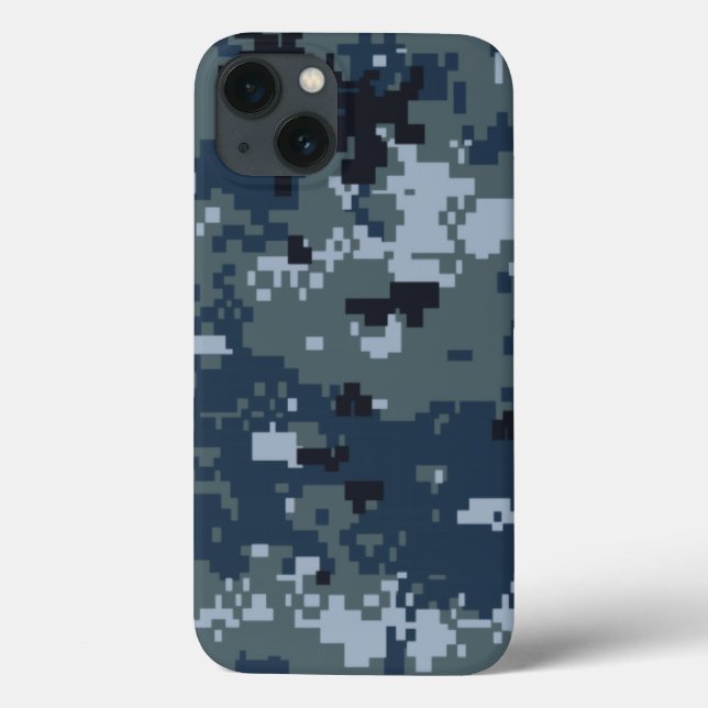Navy NWU Camouflage Case-Mate iPhone Case (Back)