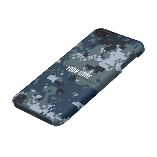 Navy NWU Camouflage Customizable iPod Touch 5G Case (Bottom)