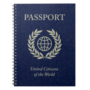 navy passport notebook