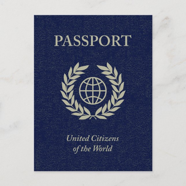 navy passport postcard (Front)