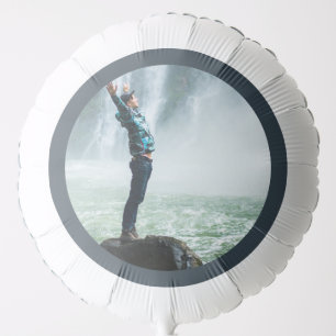 Navy Photo Helium Balloon