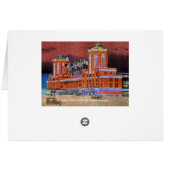 Navy Pier Chicago 1920's Watercolor Art Windy City (Back Horizontal)
