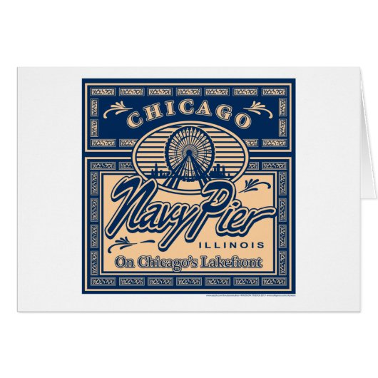 Navy Pier Chicago Cards (Front Horizontal)