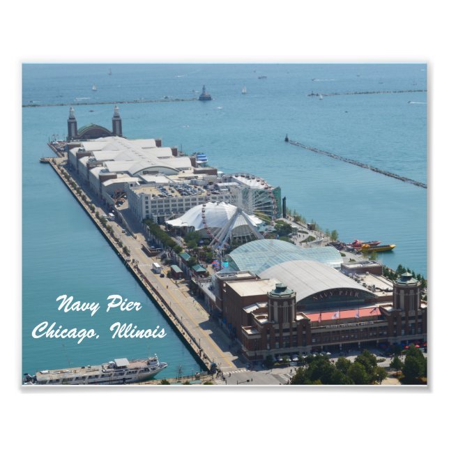 Navy Pier, Chicago Illinois Photo Print (Front)