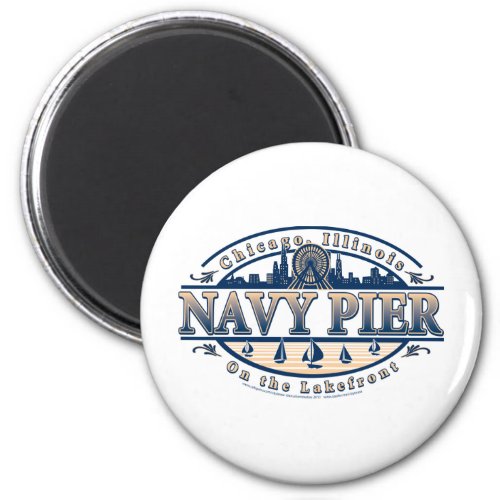 Navy Pier Chicago Magnet