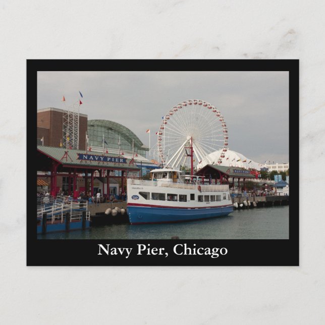 Navy Pier, Chicago Postcard (Front)