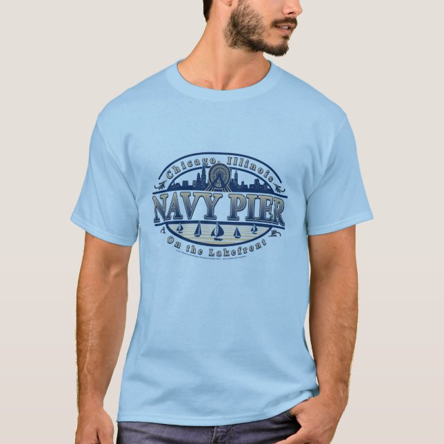 Navy Pier Chicago T-Shirt (Front)