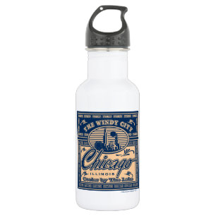 Navy Pier Chicago Water Bottle