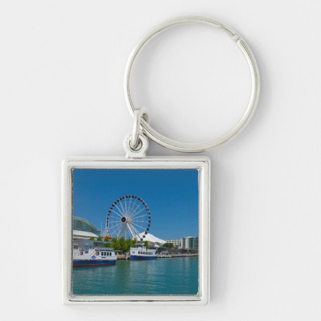 Navy Pier Keychain (Front)